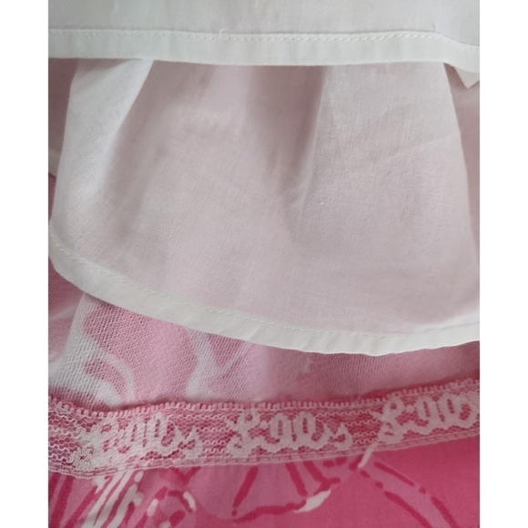 Lilly Pulitzer Blossom Dress in Hotty Pink Dahlia - Picture 4 of 10